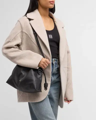 Loewe Flamenco Medium Clutch Bag in Napa Leather | Thumbnail 10 Loewe Flamenco Medium Clutch Bag in Napa Leather | Thumbnail 10