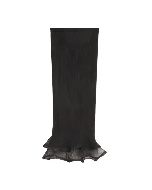 Kelso Ruffled Plisse Maxi Skirt