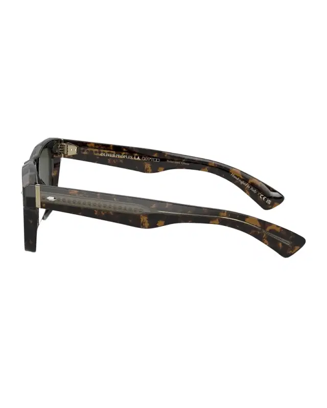 Polarized Acetate Square Sunglasses