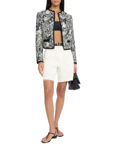 Nili Lotan Russel Denim Shorts | Thumbnail 1