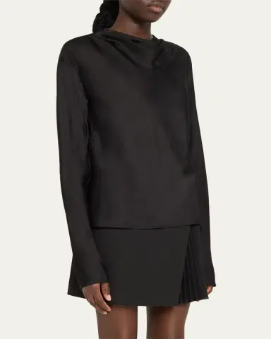 A.L.C. Georgia Cowl-Neck Cutout Top | Thumbnail 4