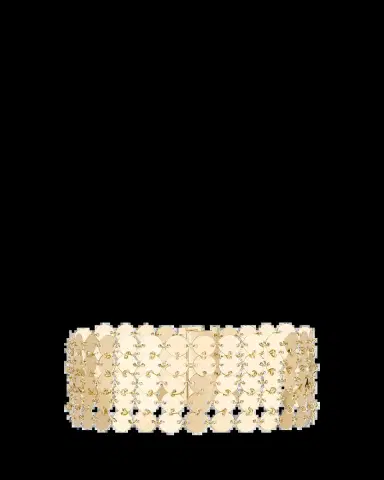 Lana 14K Yellow Gold Laser Mega Chainmail 5-Row Bracelet | Thumbnail 2