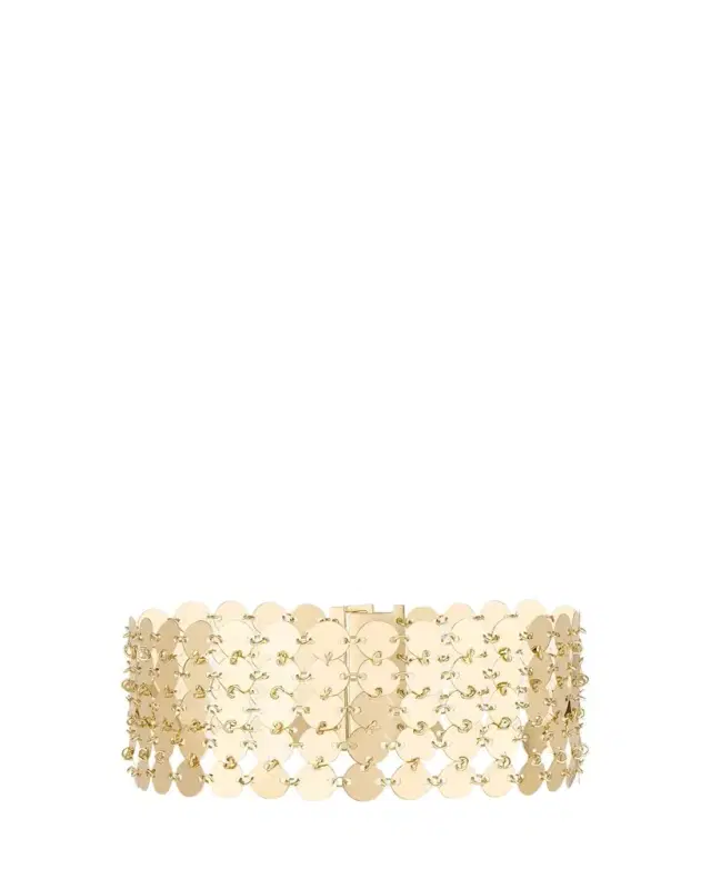 Lana 14K Yellow Gold Laser Mega Chainmail 5-Row Bracelet