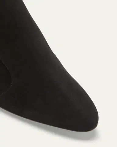 Manolo Blahnik Myconia Suede Ankle Booties | Thumbnail 6