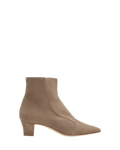 Manolo Blahnik Myconia Suede Ankle Booties | Thumbnail 1