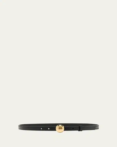 Loewe Smooth Leather Skinny Belt | Thumbnail 4