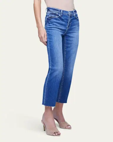 L'Agence Sada High Rise Slim Crop Jeans | Thumbnail 4 L'Agence Sada High Rise Slim Crop Jeans | Thumbnail 4