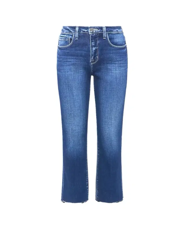 L'AGENCE Sada High Rise Slim Crop Jeans
