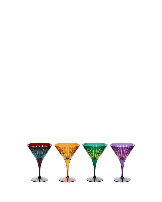 L'Objet Prism Martini Glasses, Set of 4