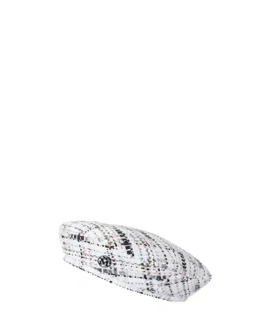Maison Michel New Billy Snowy Tweed Beret | Thumbnail 1