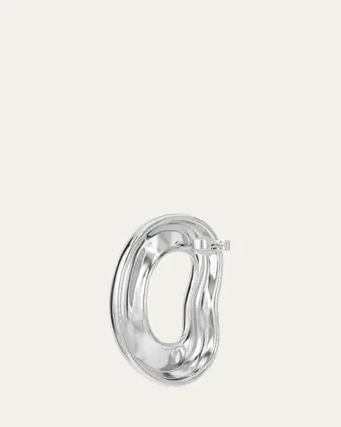 CHARLOTTE CHESNAIS Shima Earring Silver, Single | Thumbnail 2 CHARLOTTE CHESNAIS Shima Earring Silver, Single | Thumbnail 2