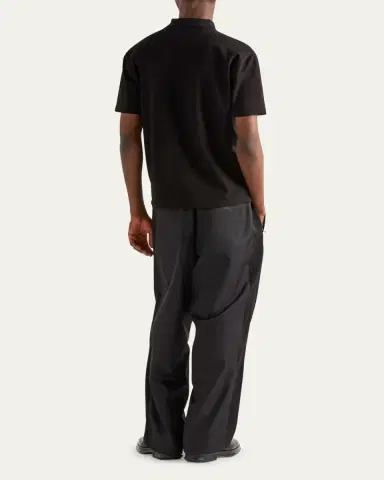 Prada Men's Renylon Pique Polo Shirt | Thumbnail 2