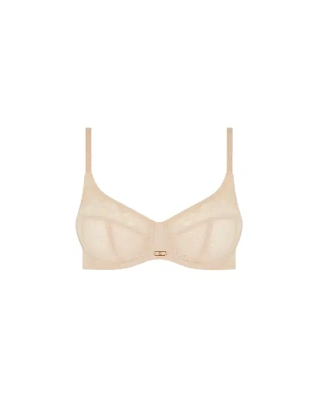 Chantelle Underwire Three-Part Lace Bra