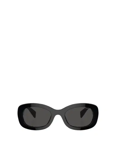 Prada Oversized Logo Acetate & Plastic Oval Sunglasses | Thumbnail 1