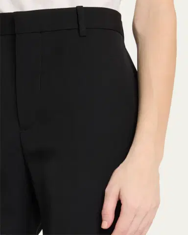 Bottega Veneta Wool Twill Flare Trousers | Thumbnail 5 Bottega Veneta Wool Twill Flare Trousers | Thumbnail 5
