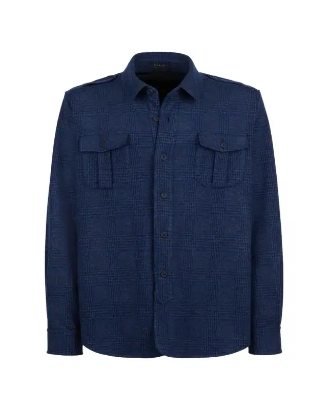 Men's Check Shirt Jacket