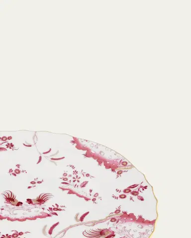 Ginori 1735 Oro di Doccia Magenta Dinner Plate | Thumbnail 3