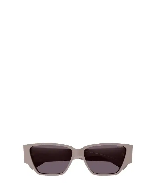 Bottega Veneta Logo Pink Acetate Butterfly Sunglasses