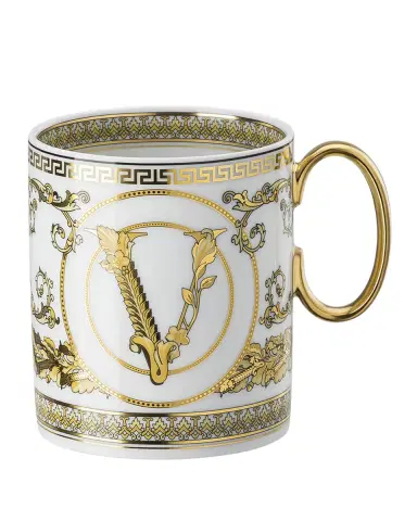 Versace Virtus Gala White Mug With Handle | Thumbnail 1
