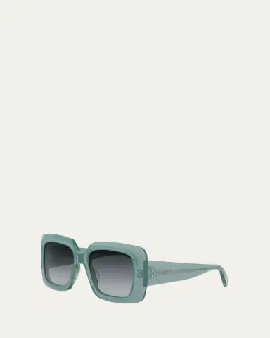 Celine Bold 3 Dots Acetate Square Sunglasses | Thumbnail 2 Celine Bold 3 Dots Acetate Square Sunglasses | Thumbnail 2