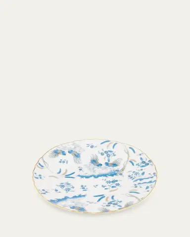 Ginori 1735 Oro di Doccia Dessert Plate, Turchese | Thumbnail 4