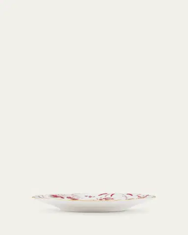 Ginori 1735 Oro di Doccia Magenta Flat Dessert Plate | Thumbnail 3
