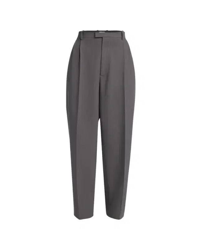 Bottega Veneta Tapered Wool Stretch Tricotine Trousers