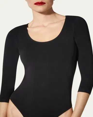Wolford Tokio 3/4-Sleeve String Bodysuit | Thumbnail 4 Wolford Tokio 3/4-Sleeve String Bodysuit | Thumbnail 4
