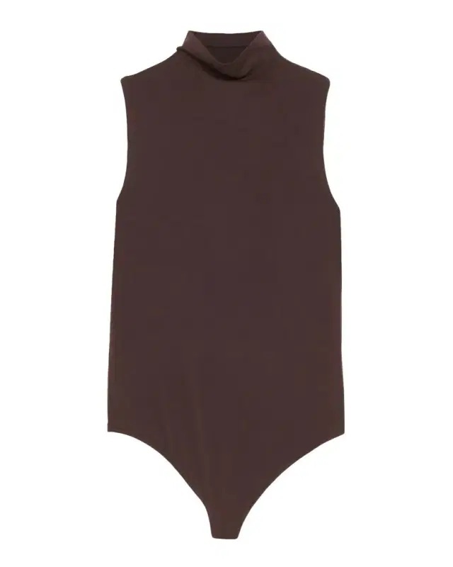 Wolford Sleeveless Mock-Neck String Bodysuit