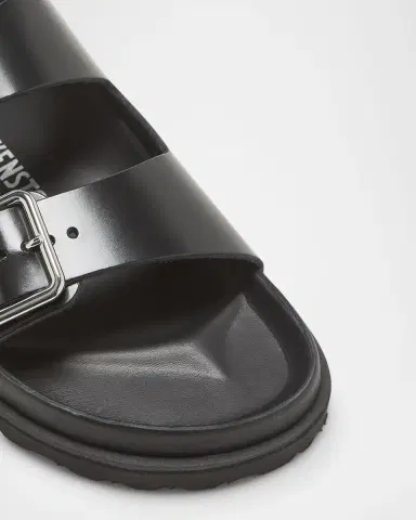 Birkenstock Milano Leather Dual-Buckle Slingback Sandals | Thumbnail 6