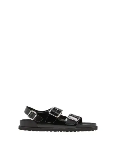 Birkenstock Milano Leather Dual-Buckle Slingback Sandals | Thumbnail 1