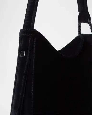 Akris Anna Mini Velvet Hobo Bag | Thumbnail 2