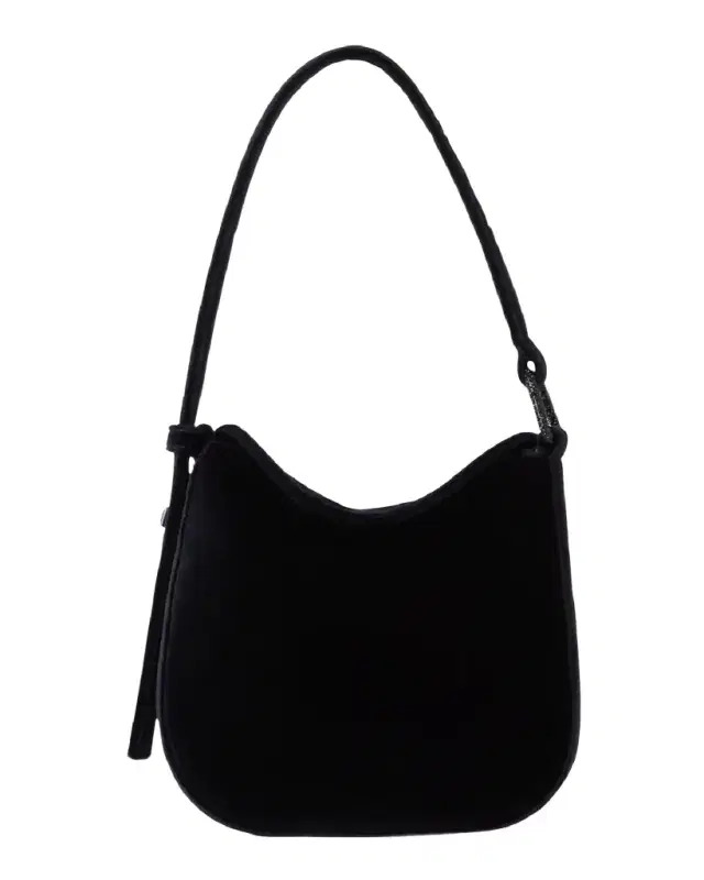 Anna Mini Velvet Hobo Bag