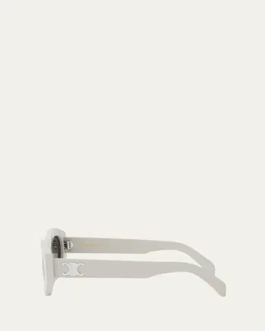 CELINE Triomphe Acetate Oval Sunglasses | Thumbnail 3 CELINE Triomphe Acetate Oval Sunglasses | Thumbnail 3