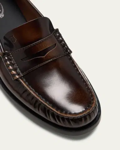 Tod's Gomma Patent Leather Penny Loafers | Thumbnail 5