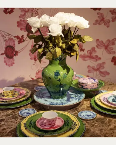 GINORI 1735 Oriente Italiano Tea Saucer, Porpora | Thumbnail 5