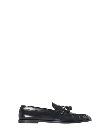 THE ROW Men's Box Leather Tassel Loafers | Thumbnail 1
