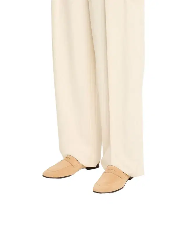 Bougeotte Flaneur Suede Penny Loafers