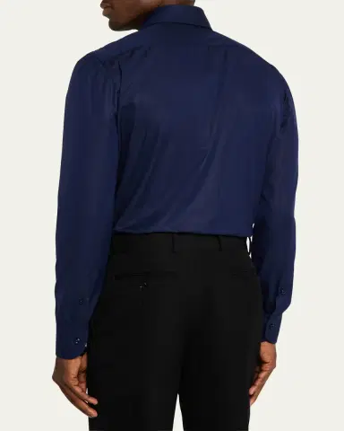 Cesare Attolini Men's Cotton Sport Shirt | Thumbnail 3 Cesare Attolini Men's Cotton Sport Shirt | Thumbnail 3