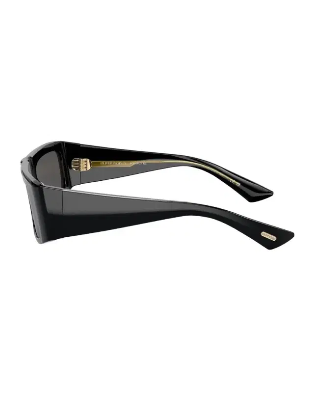 KHAITE x Oliver Peoples Bold Acetate Rectangle Sunglasses