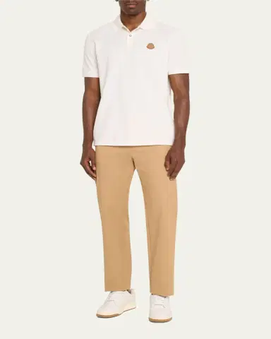 Moncler Men's Small Logo Polo Shirt | Thumbnail 2 Moncler Men's Small Logo Polo Shirt | Thumbnail 2