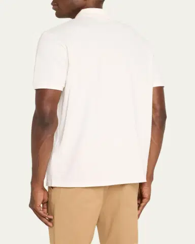 Moncler Men's Small Logo Polo Shirt | Thumbnail 3 Moncler Men's Small Logo Polo Shirt | Thumbnail 3