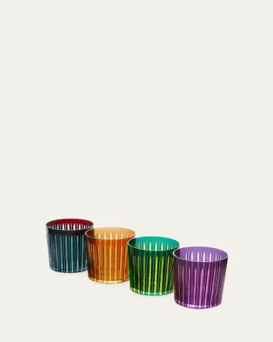 L'Objet Prism Double Old Fashioned Glasses, Set of 4 | Thumbnail 2