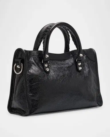 Balenciaga Le City Small Leather Top-Handle Bag | Thumbnail 11
