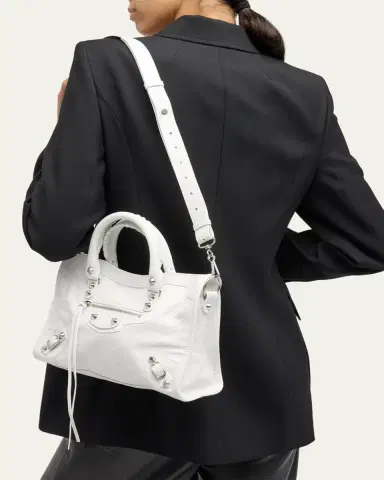 Balenciaga Le City Small Leather Top-Handle Bag | Thumbnail 8