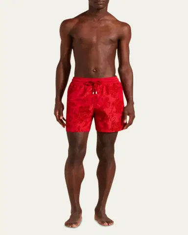 Vilebrequin Men's Abstract-Print Swim Shorts | Thumbnail 2 Vilebrequin Men's Abstract-Print Swim Shorts | Thumbnail 2