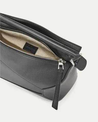 Loewe Puzzle Edge Small Top-Handle Bag in Leather | Thumbnail 4 Loewe Puzzle Edge Small Top-Handle Bag in Leather | Thumbnail 4