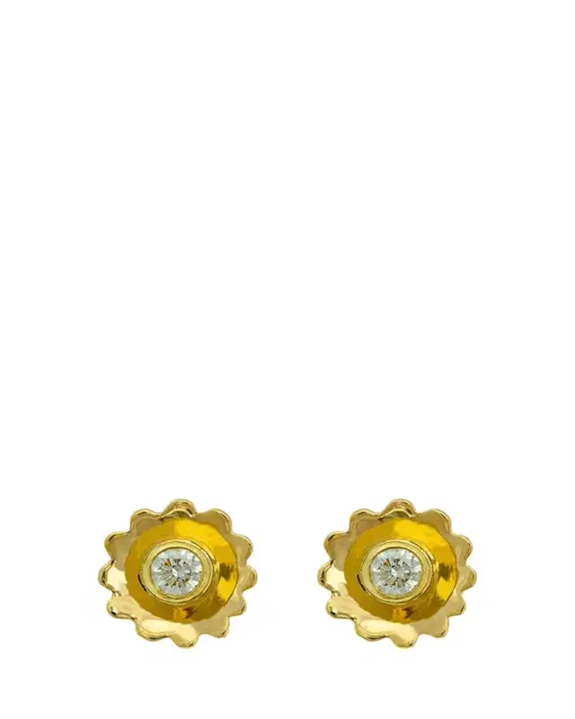 Haute Victoire Etoile Diamond Stud Earrings