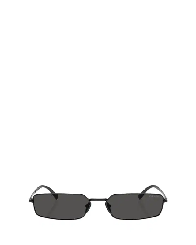 Prada Signature Steel & Plastic Rectangle Sunglasses