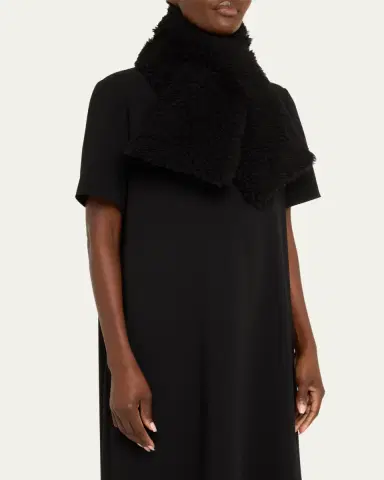 Yves Salomon Sheep Shearling Scarf | Thumbnail 3